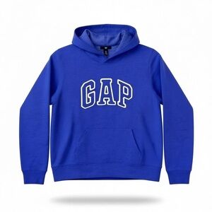 GAP | Women’s Light Blue Hooded Sweatshirt Size Medium